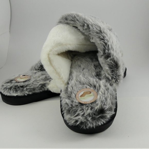 Ladies Memory Foam Slippers - Picture 7 of 11